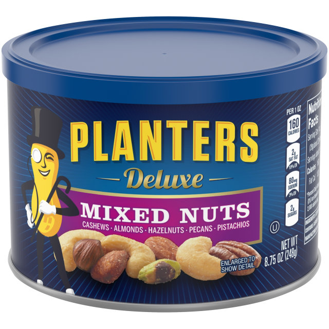 PLANTERS® Deluxe Mixed Nuts 8.75 oz can PLANTERS® Brand