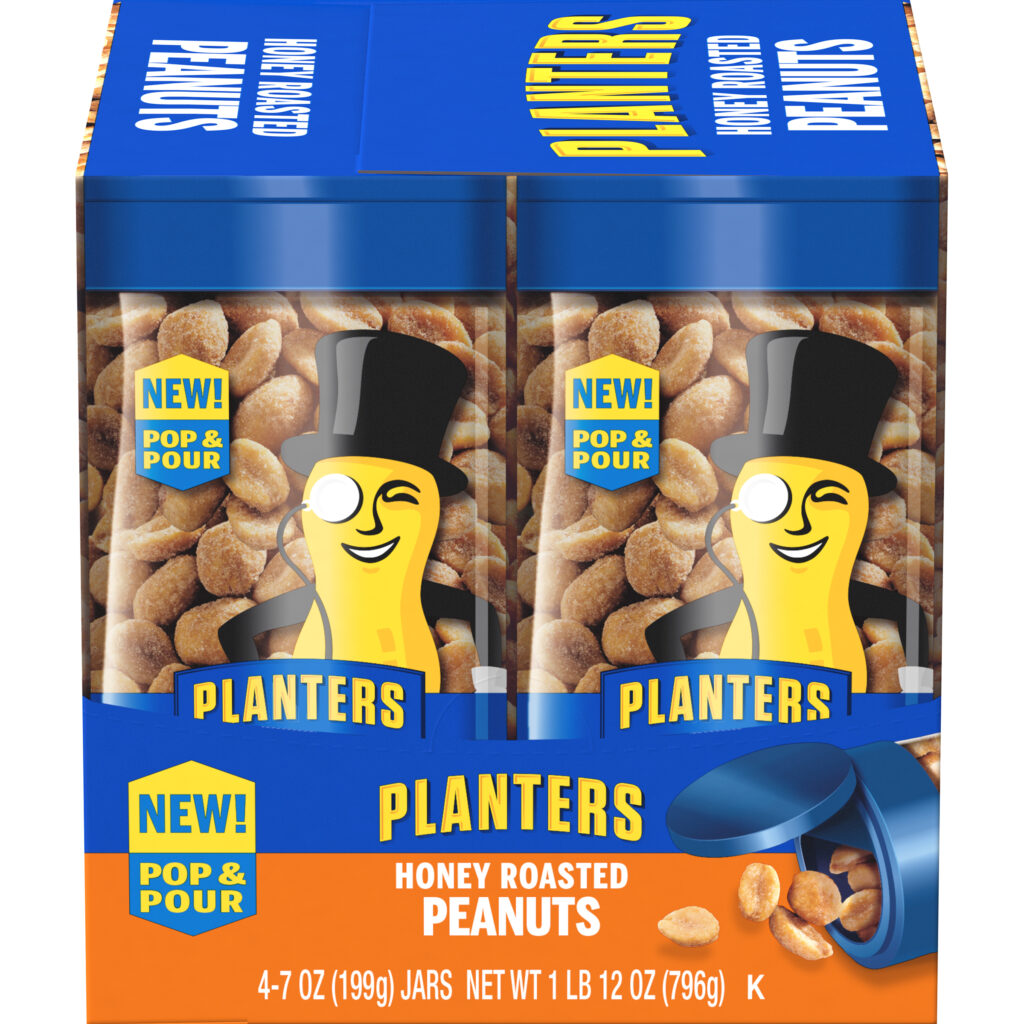 Planters Honey Roasted Peanuts are Tasty and Easy Snacks
